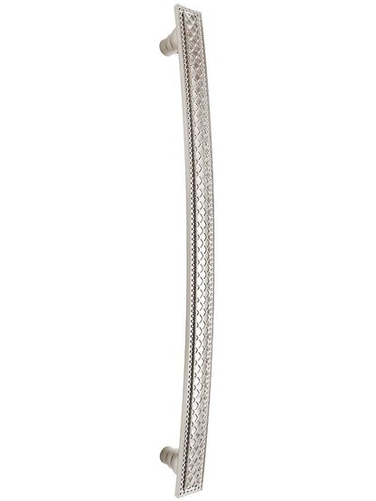 Trevi Appliance Pull - 12 inch Center-to-Center in Polished Nickel.